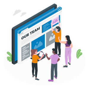 Accompagnement de A à Z dans la création d'un site web