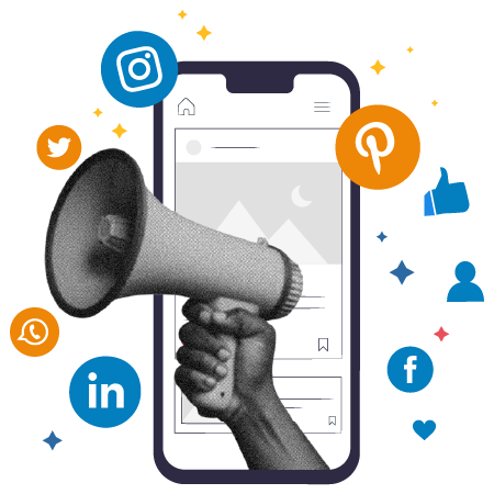 Services de création de site et de gestion des réseaux sociaux