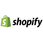 Logo Shopify CMS pour création et gestion site